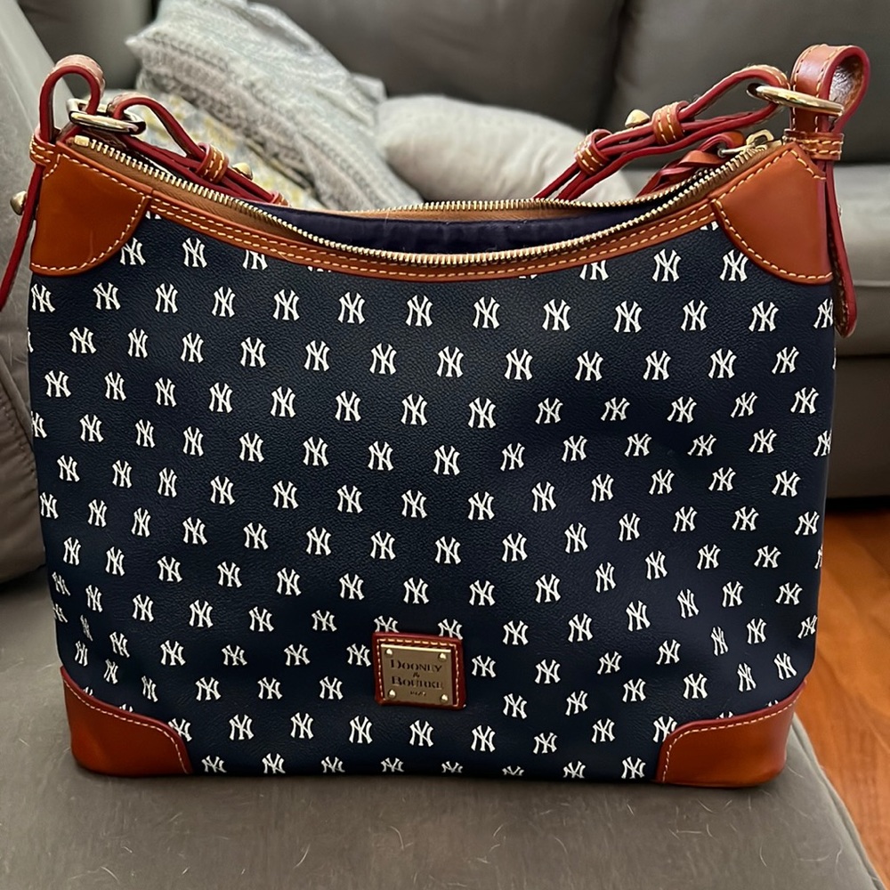 Yankees Dooney & Burke Hobo style purse